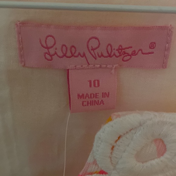 Lily Pulitzer Magnolia top size 10 NWT - Picture 3 of 4